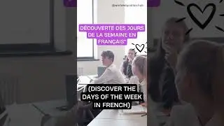 Discover the days of the week in French #french #frenchlanguage