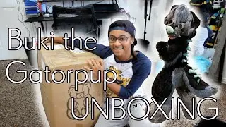 NEW FURSUIT!? || Buki the Gatorpup Unboxing