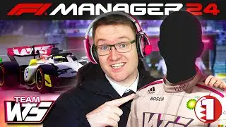 F1 Manager 2024 CREATE-A-TEAM EP 1: THE GOAT DRIVER IS BACK IN F1