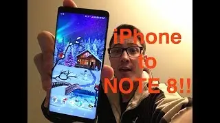 SWITCHING from IPHONE to NOTE 8