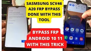 samsung galaxy a20 frp bypass 2022 | samsung SCV46 (A20) frp bypass android 10 oneui 2.0 unlock tool