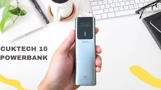 CukTech 10 Powerbank Unboxing & Features