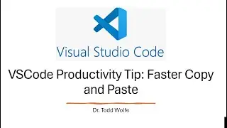 VSCode Productivity Tip: How to copy and paste faster