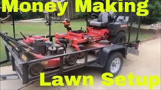 Great Lawn Care Equipment Setup for Making Money