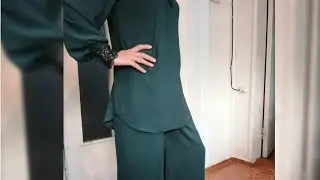 Кофта ва кенг шим бичиб тикамиз Шьём кофта и брюки Sew jacket pants