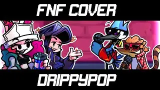 FNF COVER | DrippyPOP But CG, Skarlet, Mordechai and Rigby Sings It! 🎶 | VS IMPOSTOR V4