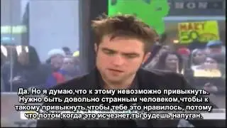 Роберт на шоу Today (русские субтитры)