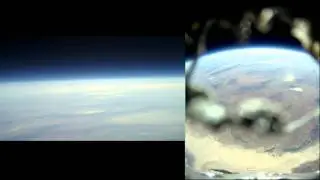 Amateur Rocket Launch to 121,000' at Mach 3 On-board Video - Qu8k - Near Space Launch