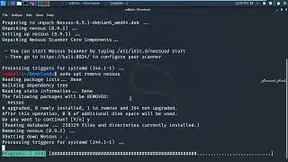 how to uninstall applications on kali linux