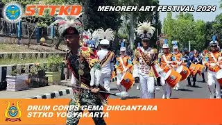 DRUM CORPS GEMA DIRGANTARA STTKD YOGYAKARTA - MENOREH ART FESTIVAL 2024