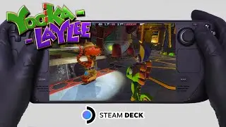 Yooka-Laylee | Steam Deck Gameplay | Steam OS