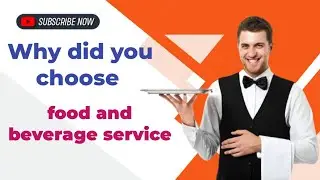 why did you choose food and beverage service#hoteliers #youtubeshorts  #trendingshorts