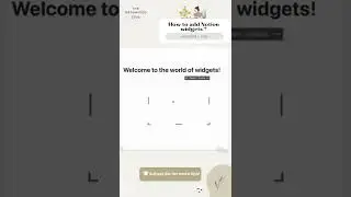 How to add widgets to your notion page: This one is from studywithme.io and it’s a pomodoro timer!