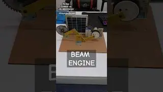Mini Hacksaw using beam engine 