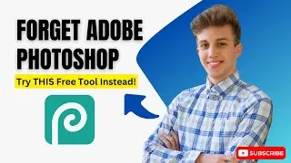 Photopea Tutorial - How to Get Photoshop for FREE 2024 (No Download Required!)