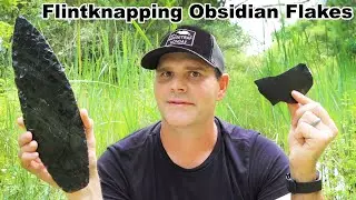 Flintknapping Flakes - How To Easily Make The Sharpest Blades In The World - Survival Skills.