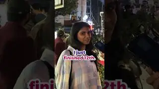 Did you know what you wanted to do after 12th?