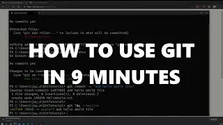 Learn Git in 9 Minutes