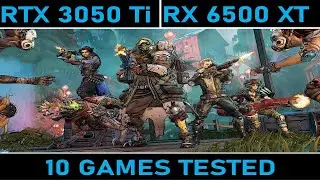 rtx 3050ti Vs 6500xt Benchmark Video Rtx 3050 Ti Desktop Video