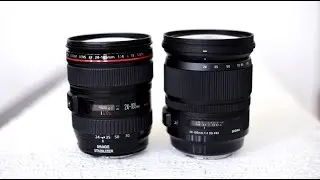 Sigma vs. Canon! Sigma 24-105mm f/4 'Art' lens review and comparison