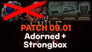 PoE 2 Patch 09.01.25 | Фикс бага с Adorned, будущие улучшения Strongbox и мелочи