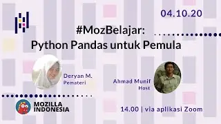 MozBelajar: Python Pandas untuk Pemula