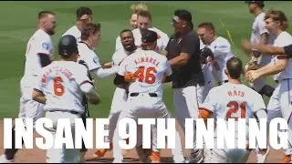 Ben Rice Gives Yankees Lead with Homer in 9th, but Orioles Respond with 3 Runs for Walk Off!!