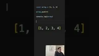 JavaScript array method .push()