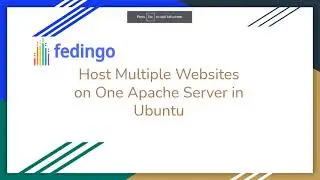 Host Multiple Website On Single Apache Server