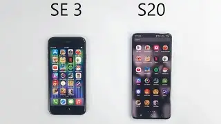 iPhone SE 2022 vs SAMSUNG S20 - SPEED TEST!