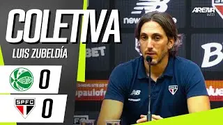 COLETIVA LUIS ZUBELDÍA | AO VIVO | Juventude x São Paulo - Brasileirão 2024