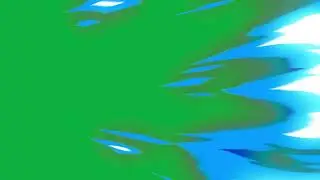 ANIME FIGHT BLUE FLAME EFFECT GREEN SCREEN ANIMATION EFFECTS TRANSITION