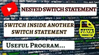 Nested Switch Statement - Java.