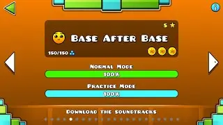 HOW TO GET ALL COINS IN [GEOMETRY DASH] [BASE AFTER BASE]