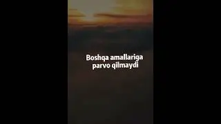 YOLGʻIZ QOLGANDA SHU QOʻRQUV BORMI SIZDA ??? | Abdulloh Domla