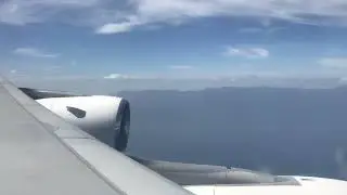 A340-600 CONVIASA СНИЖЕНИЕ В АЭРОПОРТ МАЙКЕТЯ LANDING APPROACH TO MAIQETIA SIMON BOLIVAR AEROPORT