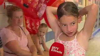 Ondergedompeld tijdens de Zwemvierdaagse Harmelen | Woerden.TV