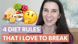 Diet Culture Has To Stop: 4 DIET RULES I LOVE TO BREAK - Tina Haupert @carrotsncake