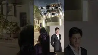 Shahrukh Khan Ka Ghar . srk's 🏠 house 🏡 #shortsviral #shorts #srk #mumbai #srkhouse