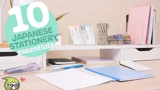 10 Japanese Stationery Essentials EVERYONE Should Own ✏️ 📒