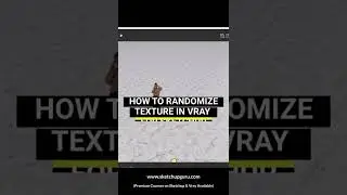 How to randomize texture in Vray for Sketchup | How to tile materials correctly without repetition?