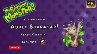 Adult Scaratar in Celestial Island - My Singing Monsters