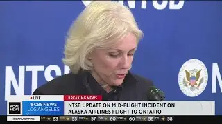 NTSB update on mid-flight incident on Alaska Airlines flight