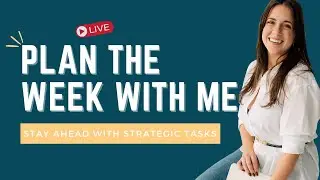 How to Plan Your Week in Real Estate [LIVE]