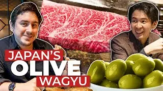 Japan's RAREST Beef | Olive Wagyu (feat @AbroadinJapan )