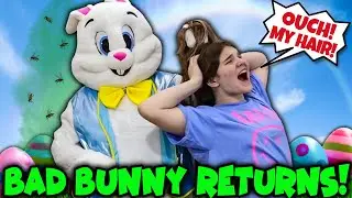 The Creepy Bunny Is Back! Worst Easter Bunny Ever! (skit)