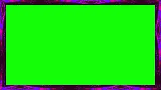 green screen border frame, video frame animation, borders overlay, green screen borders