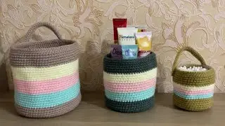 Blog: Crocheted Basket | Amigurumi Ring