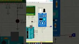 INFRARED Sensor with Arduino in Proteus Simulation