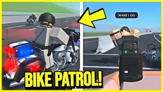 CHP BIKE PATROL GONE WRONG... | Perris, California (Roblox)